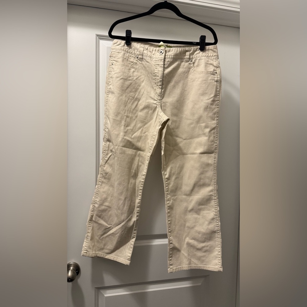 Sigrid Olsen Beige Trousers